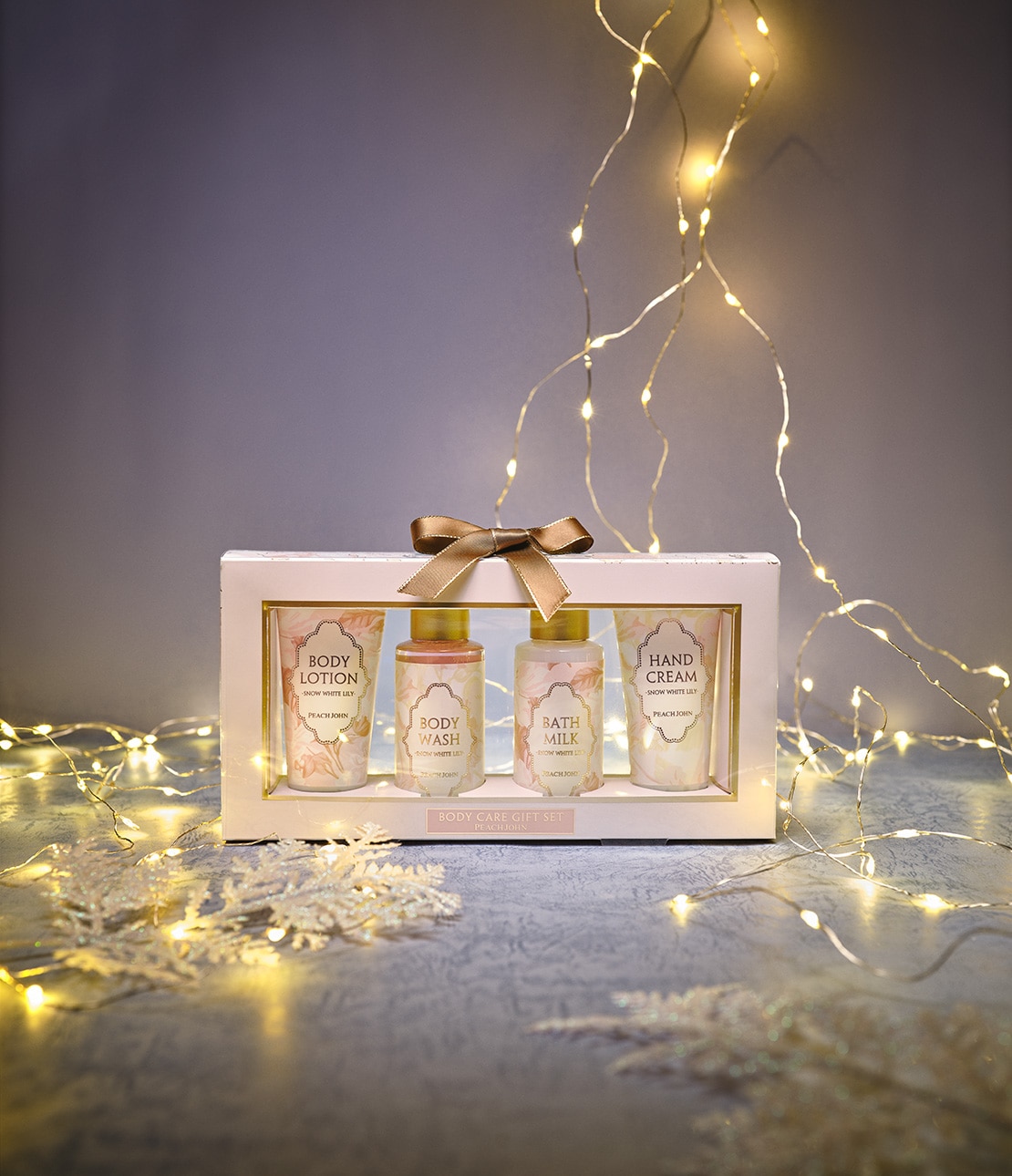 ボディケアギフトセット(ワンサイズ スノーホワイトリリー): PEACH