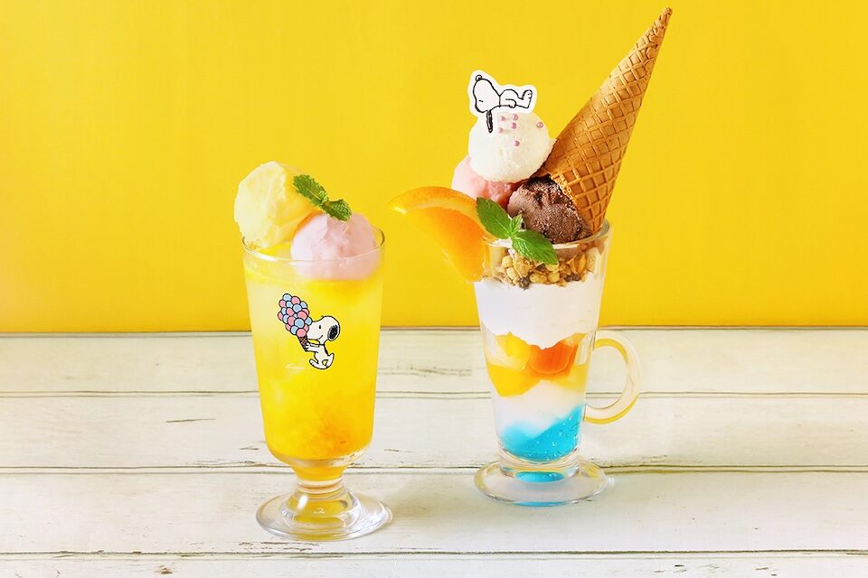 PEANUTS Cafe スヌーピーミュージアム(南町田)」にて、スヌーピー