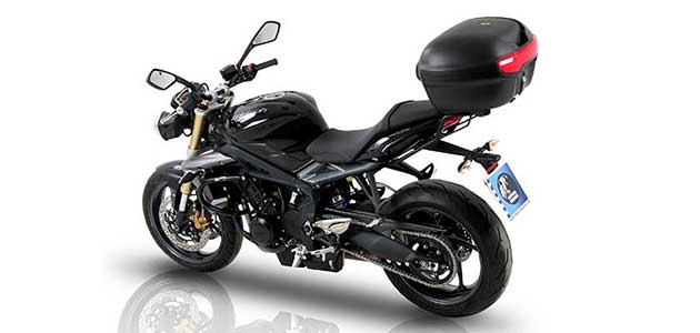 トライアンフ StreetTriple ストリートトリプル カスタム トップケース