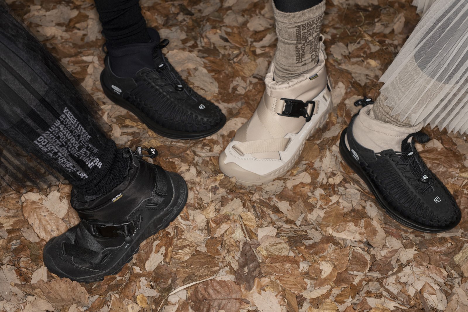 KEEN×HYKE第2弾はアウトドアで履けるモード！入手できる最後のチャンス