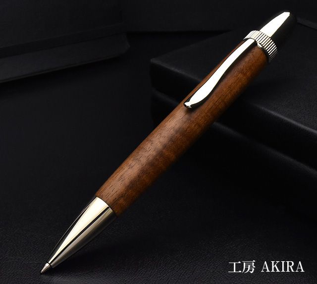 工房 AKIRA 木軸 ボールペン パトリオットスリム ジェットストリーム