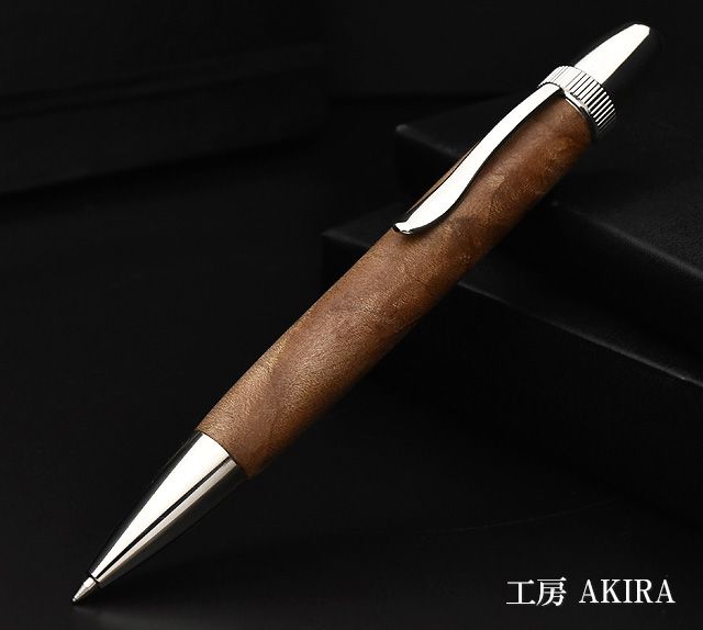 工房 AKIRA 木軸 ボールペン パトリオットスリム ジェットストリーム