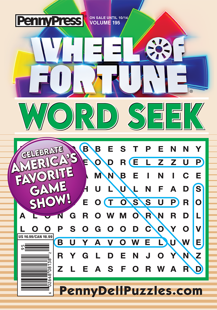 Wheel of Fortune Word Seek - Penny Dell Puzzles