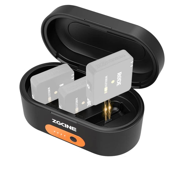 ZGCINE ZG-R30 Charging Box for Rode Wireless GO Mic, Fast Charging