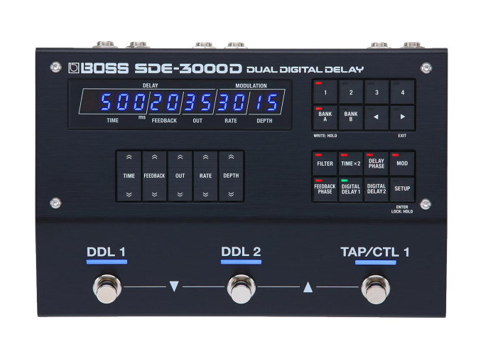 Boss SDE-3000D Dual Digital Delay Pedal - Perfect Circuit