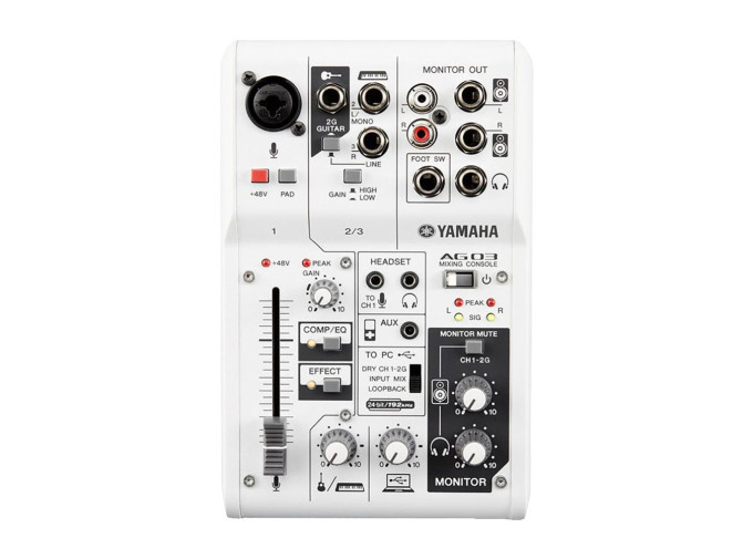 Yamaha AG03 3-Channel Mixer - Perfect Circuit
