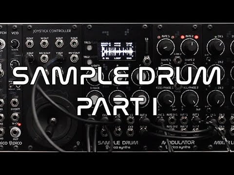 Erica Synths Sample Drum Percussion Module - Perfect Circuit