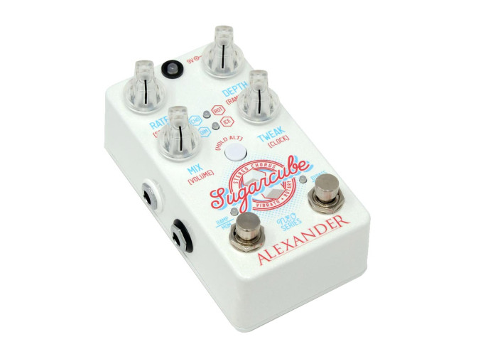 Alexander Pedals Sugarcube Stereo Chorus Pedal - Perfect Circuit