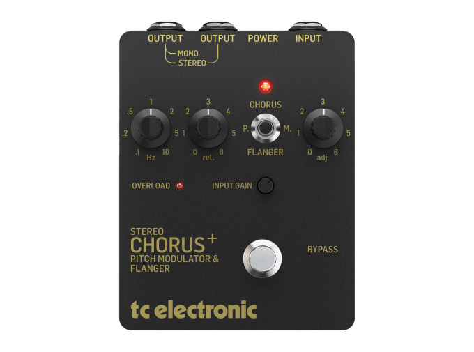 TC Electronic SCF Gold Chorus + Flanger Pedal - Perfect Circuit