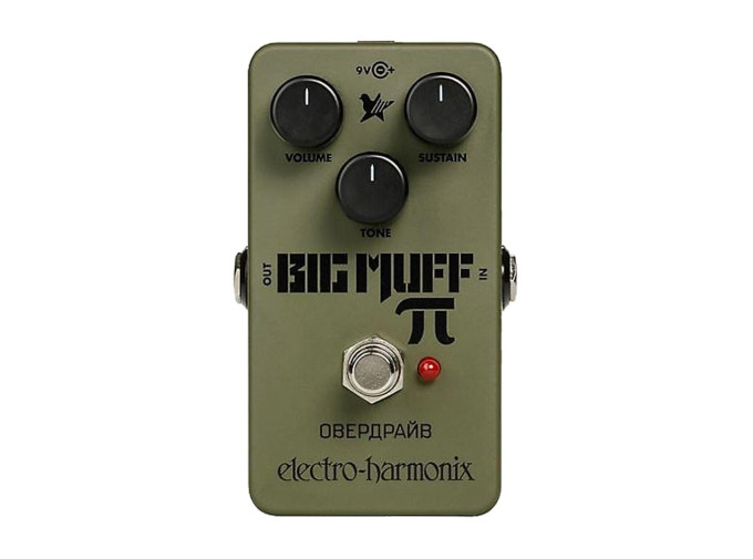 EHX Green Russian Big Muff Distortion Pedal - Perfect Circuit