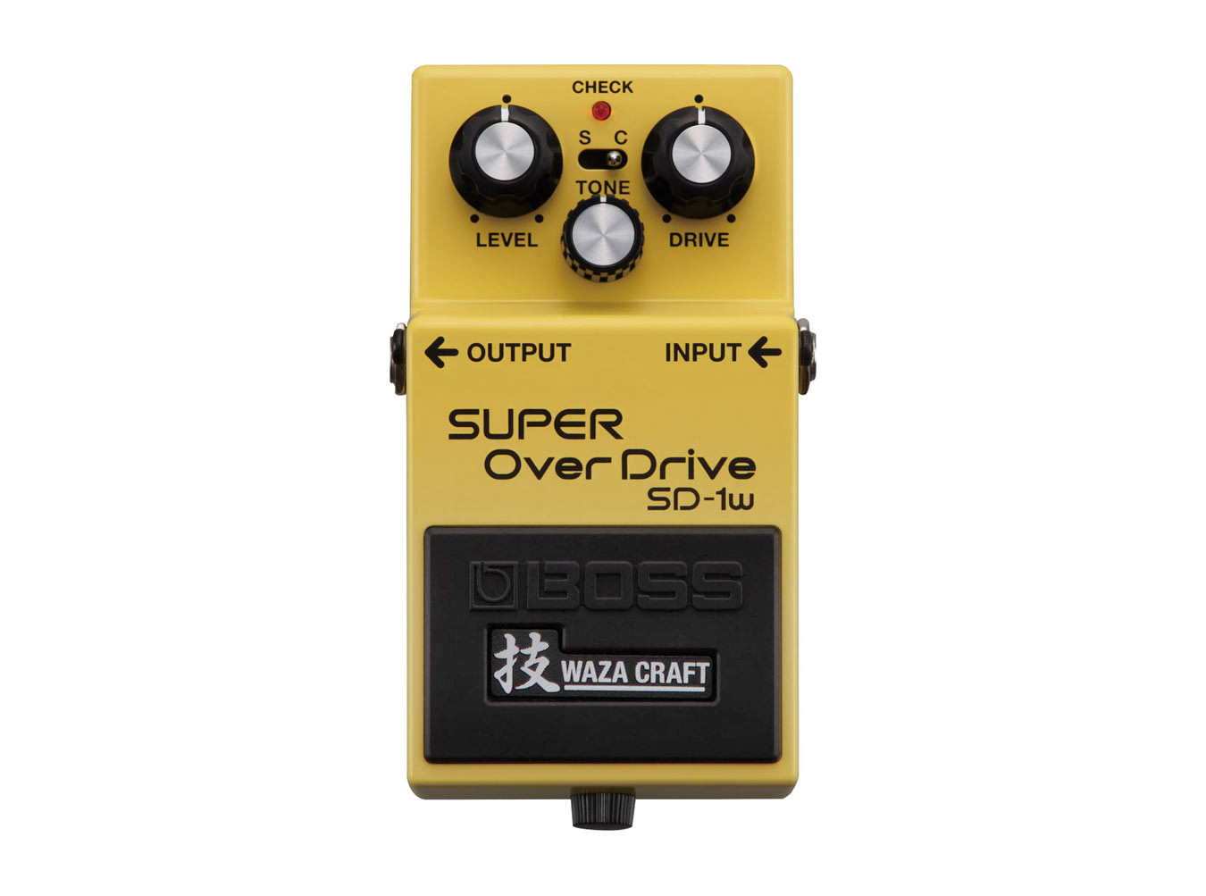 Boss SD-1W Waza Craft Super Overdrive Pedal - Perfect Circuit