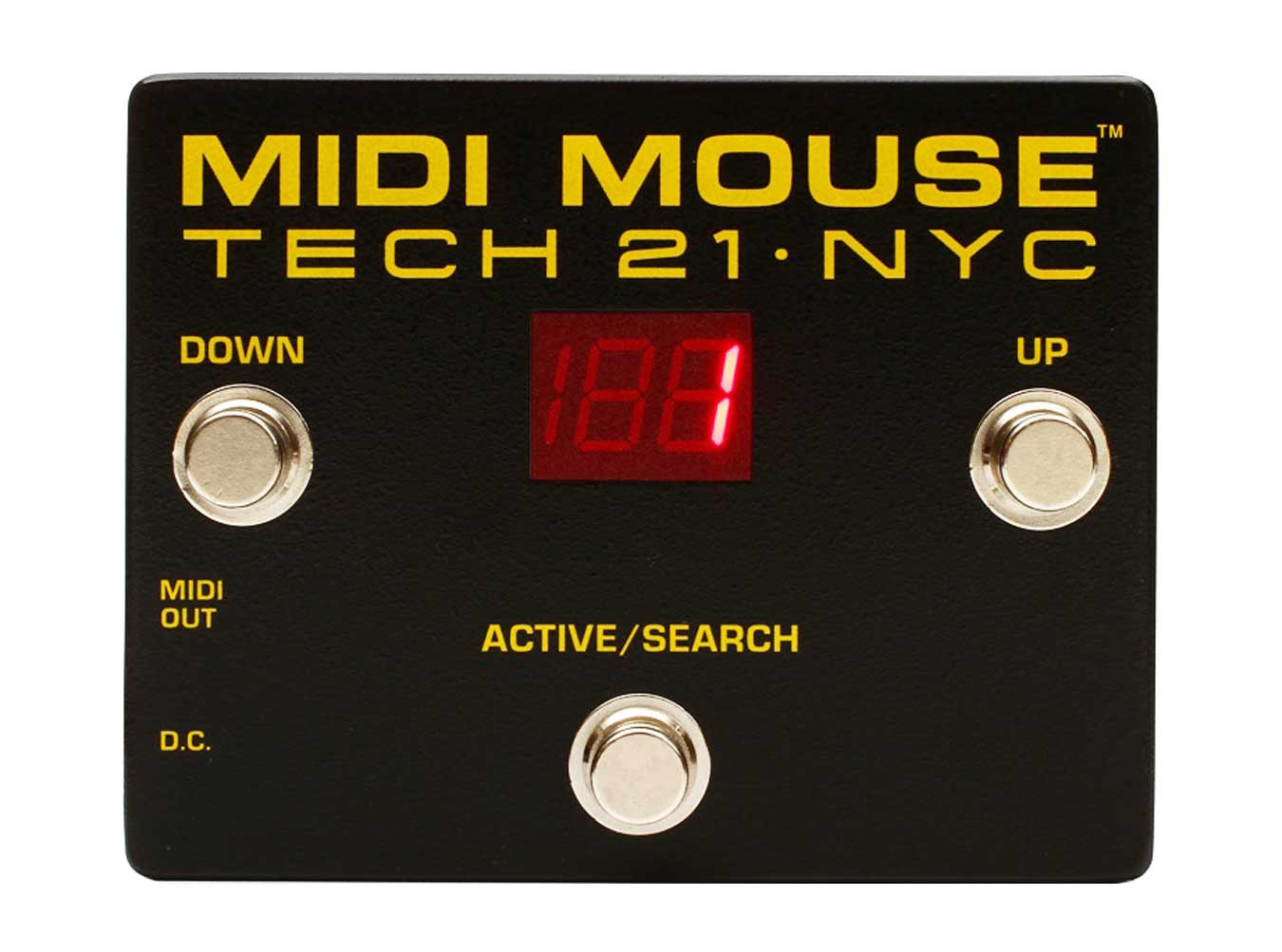 Tech 21 MIDI Mouse 3-Button Foot Controller - Perfect Circuit