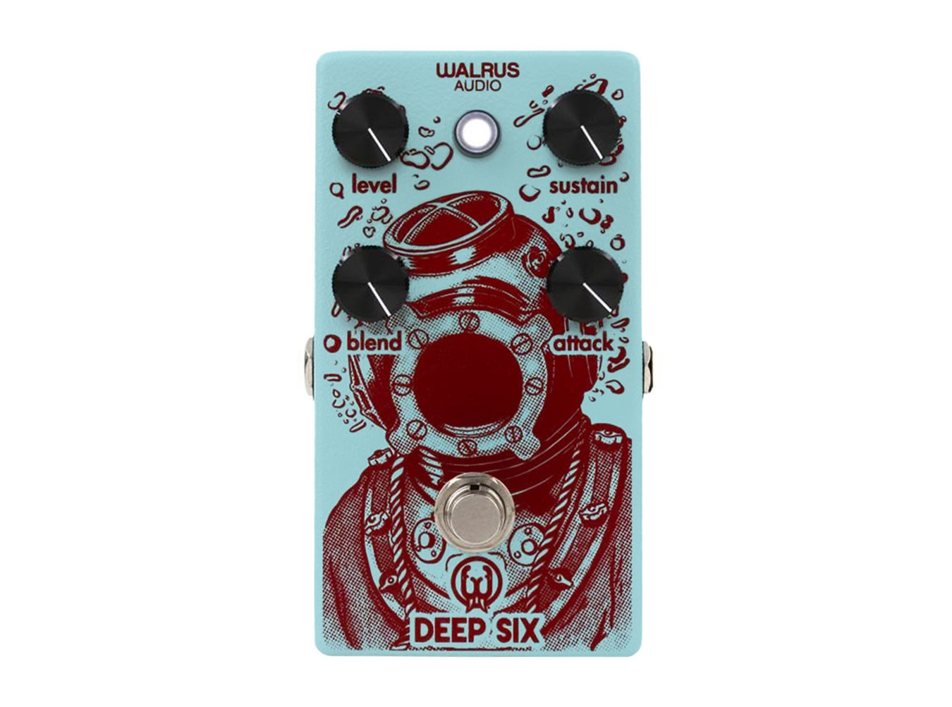 Walrus Audio Deep Six Compressor Pedal - Perfect Circuit