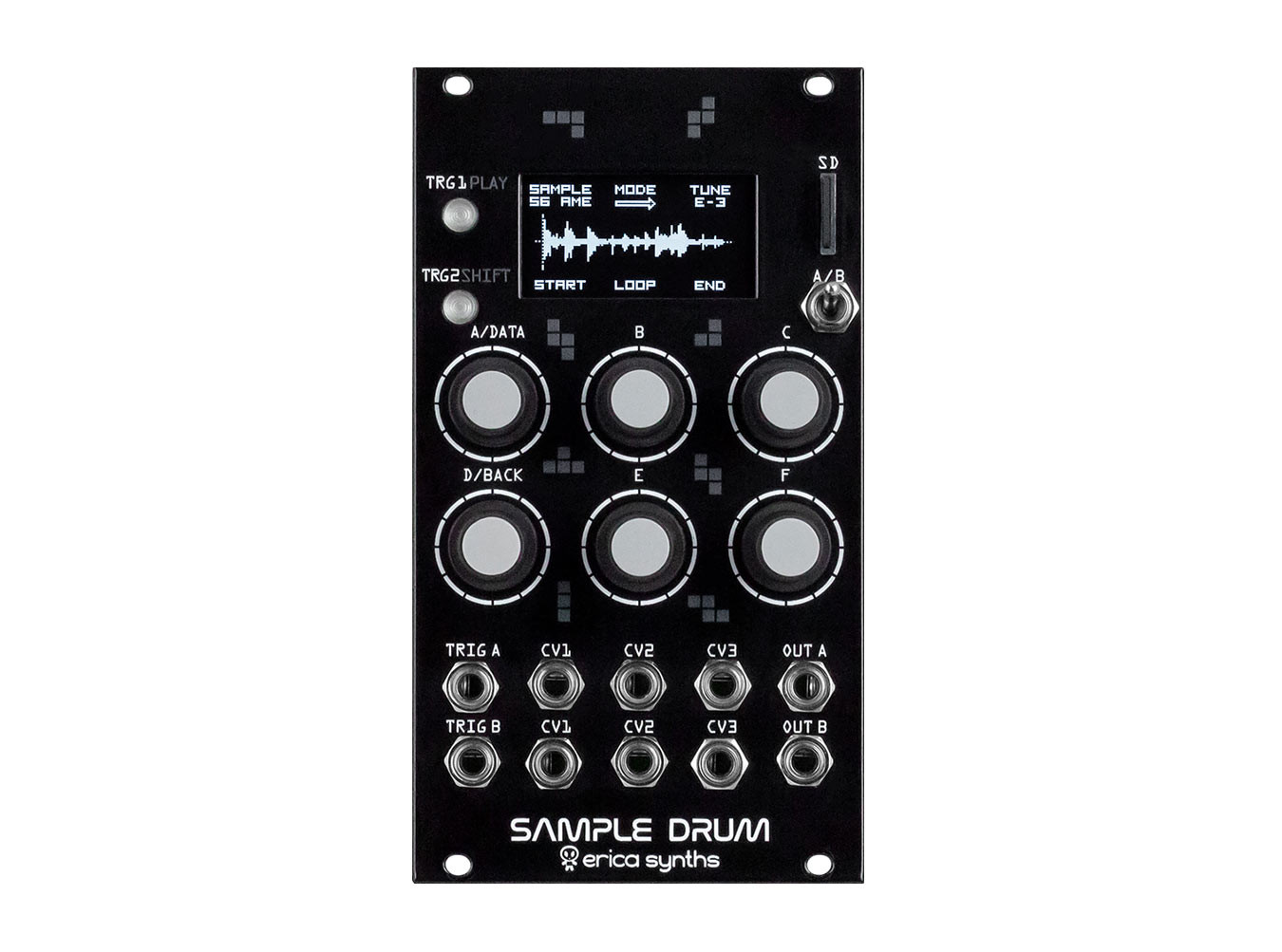 Erica Synths Sample Drum Percussion Module - Perfect Circuit