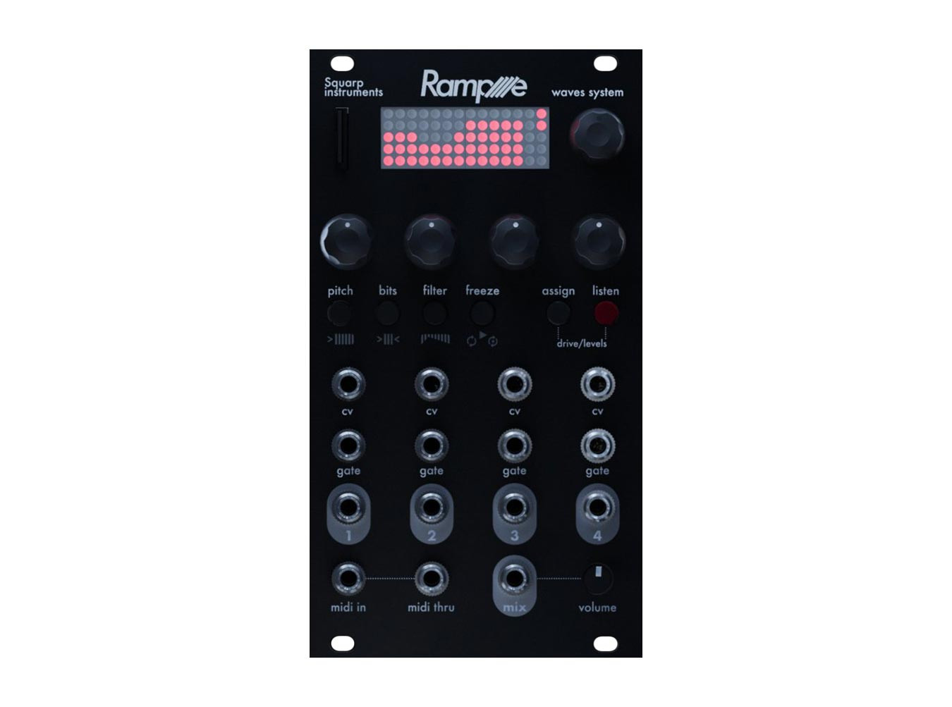 Squarp Rample Four-Channel Sampler - Perfect Circuit