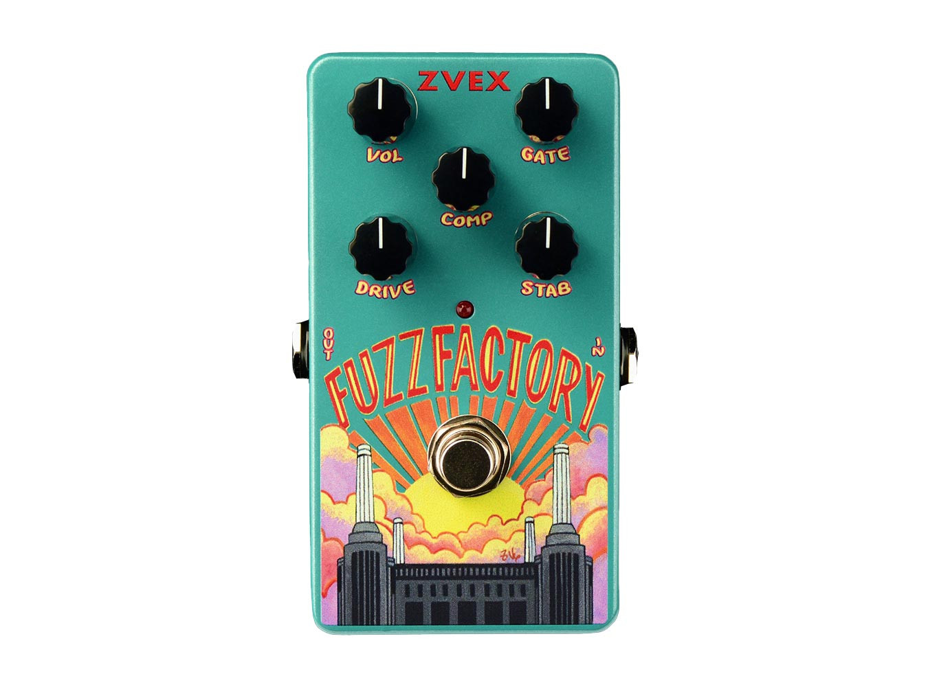 Zvex Fuzz Factory Vertical Pedal - Perfect Circuit