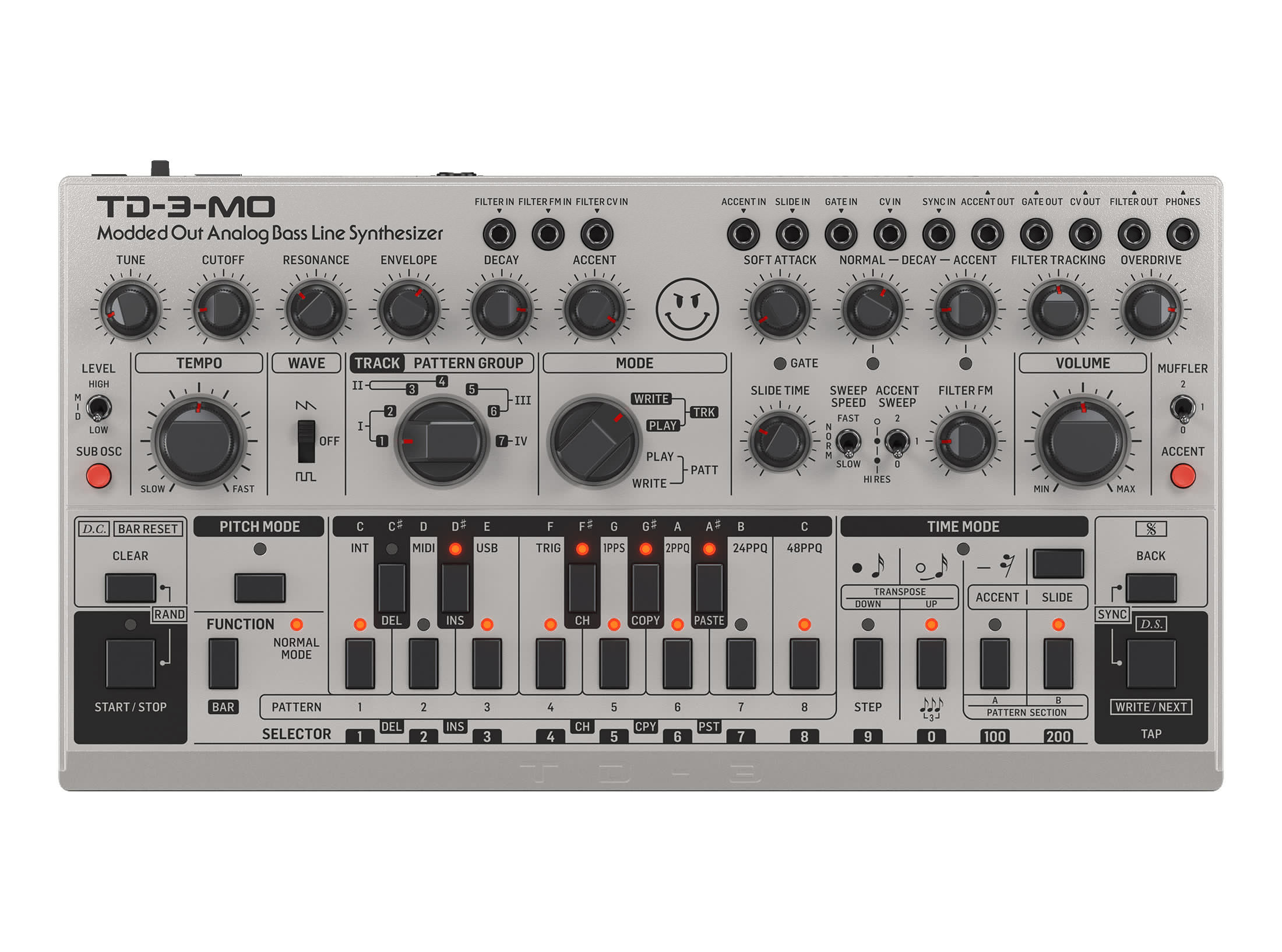 Behringer TD-3-MO Analog Bass Line Synthesizer - Perfect Circuit