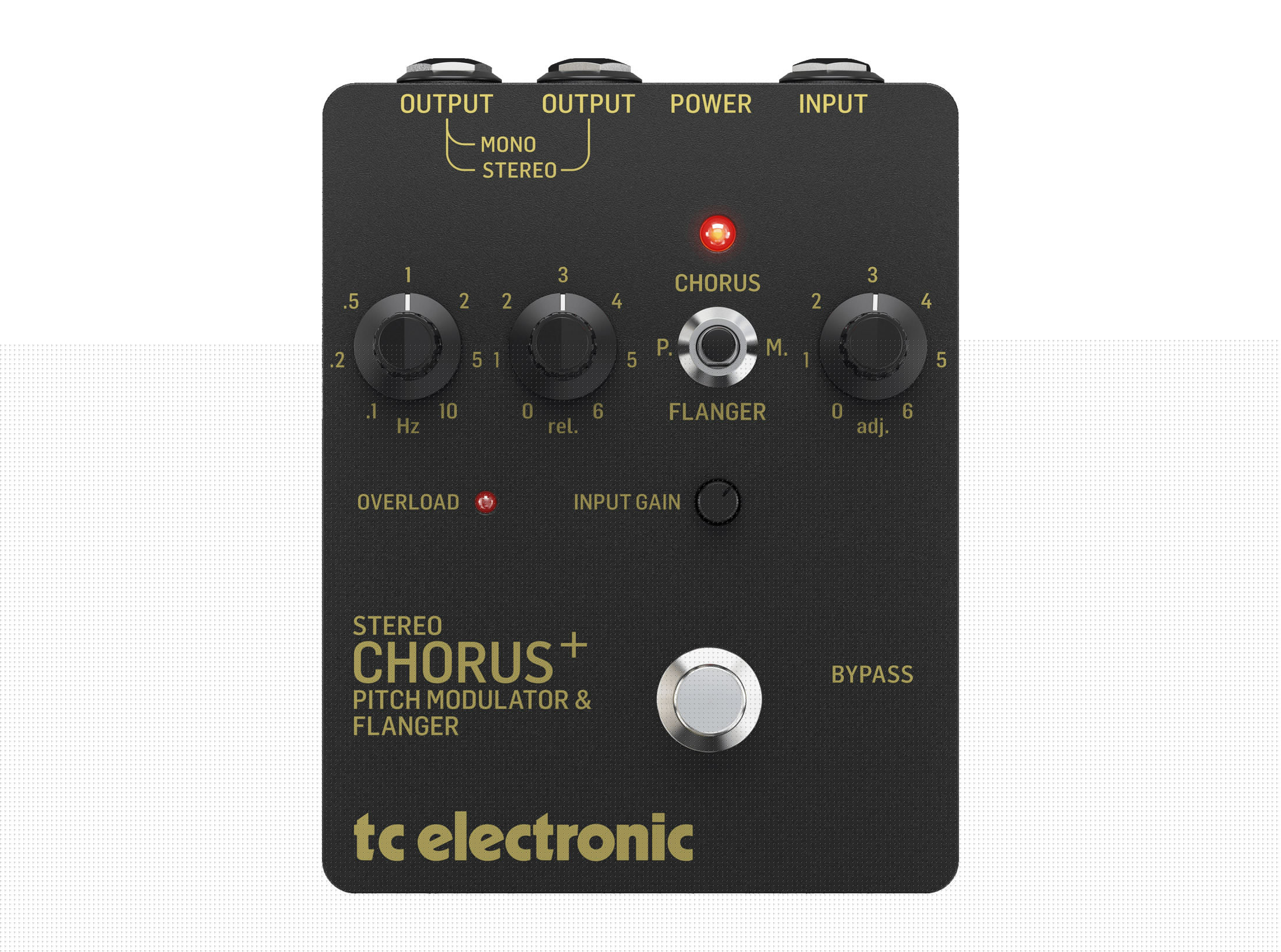 TC Electronic SCF Gold Chorus + Flanger Pedal - Perfect Circuit
