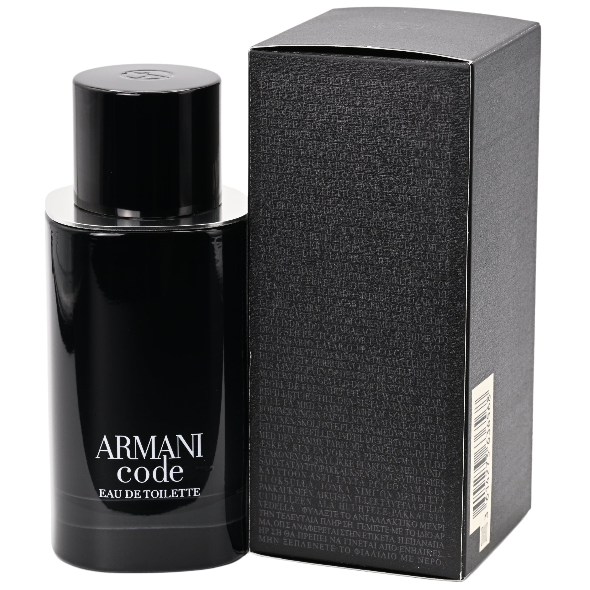 Armani Code (refillable) by Giorgio Armani cologne for men EDT 2.5 oz