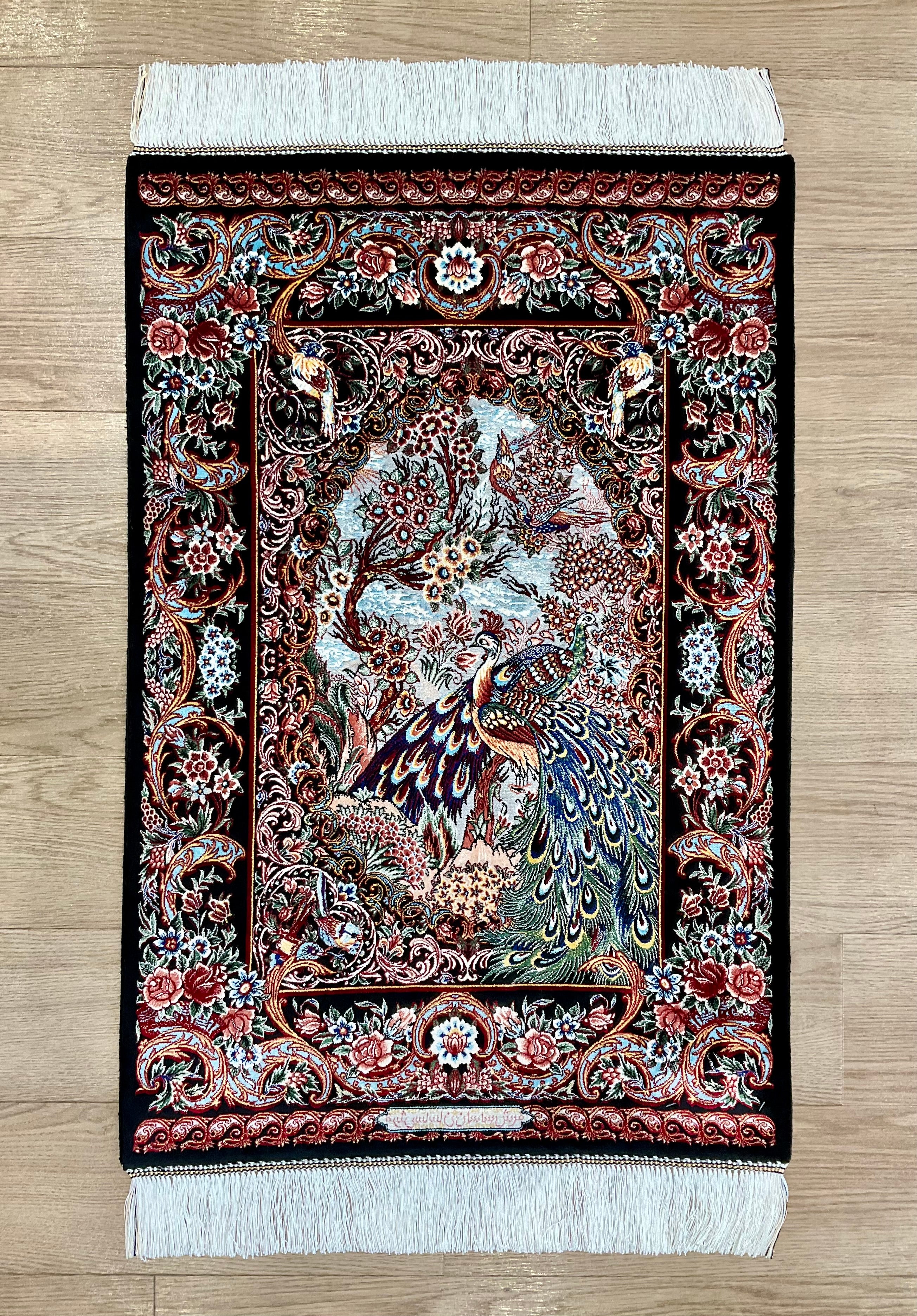 ペルシャンシルク（機械織） – ペルシャ絨毯専門店 ペルシャンパトリス