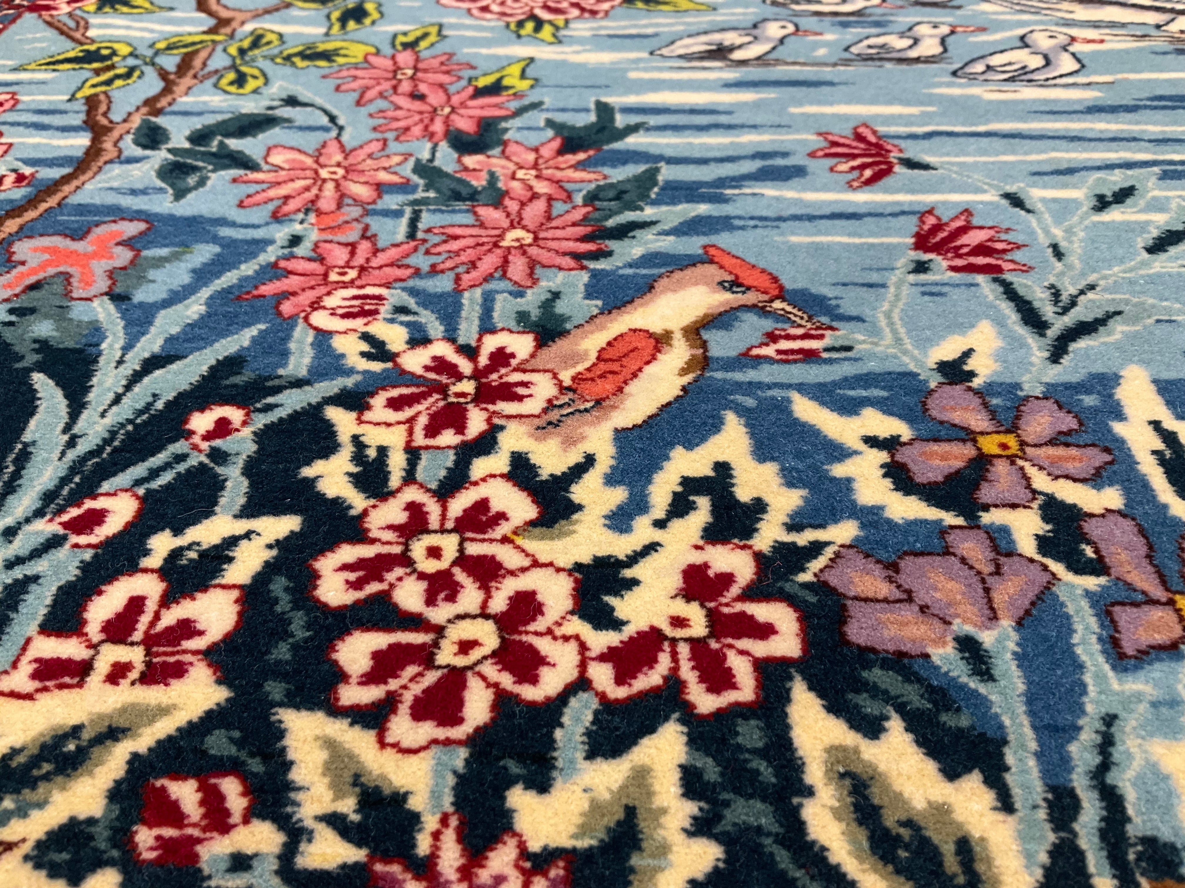 イスファハン (オールド) セイラフィアン工房 153cm x 97cm JM198