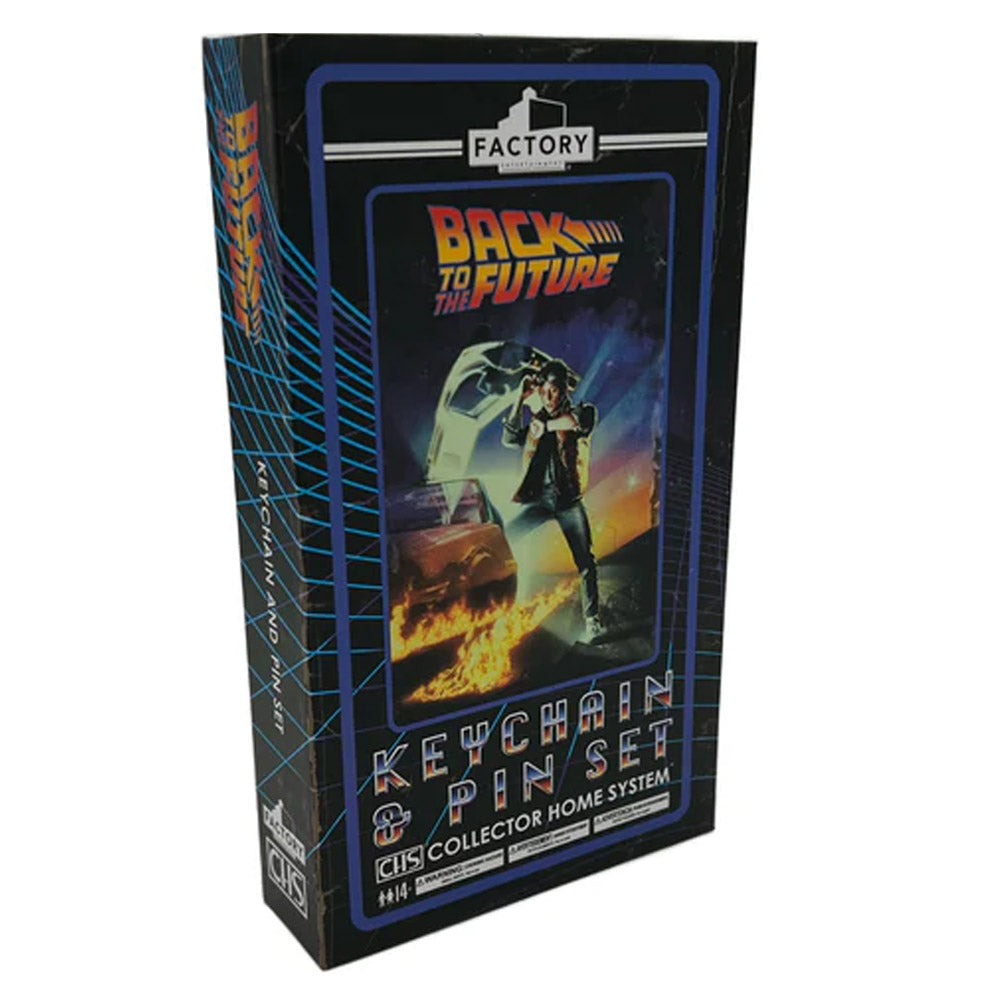 BACK TO THE FUTURE バックトゥザフューチャー - CHS Keychain And Pin
