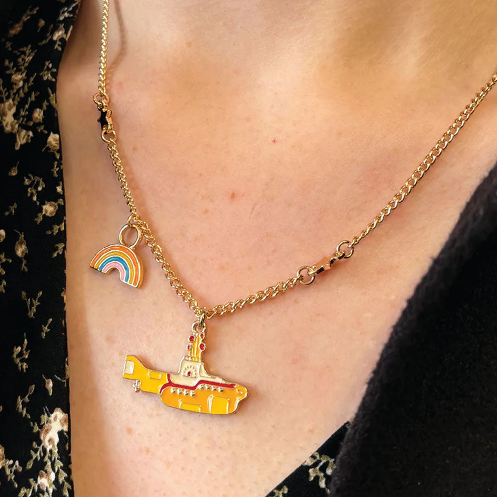 THE BEATLES ビートルズ (来日 60周年 ) - Yellow Submarine Necklace
