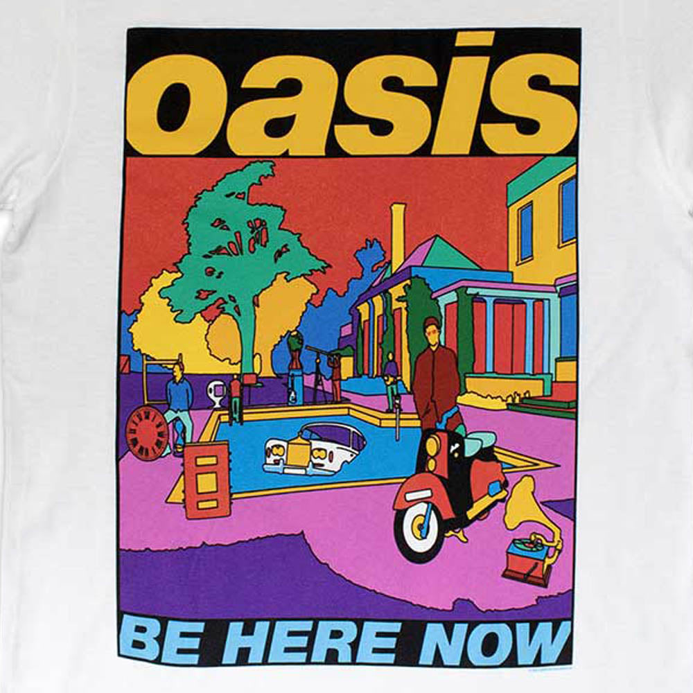 OASIS オアシス (結成 35周年 ) - Be Here Now Illustration / Tシャツ