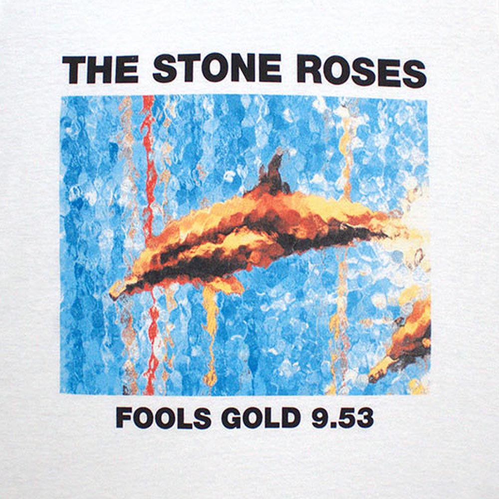 STONE ROSES ストーンローゼズ (マニ 追悼 ) - Fools Gold / Tシャツ