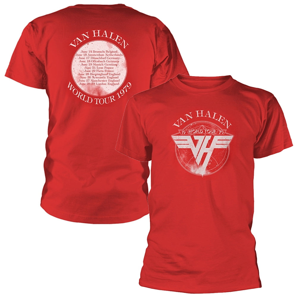 VAN HALEN ヴァンヘイレン - 1979 Tour / Tシャツ / メンズ 【公式