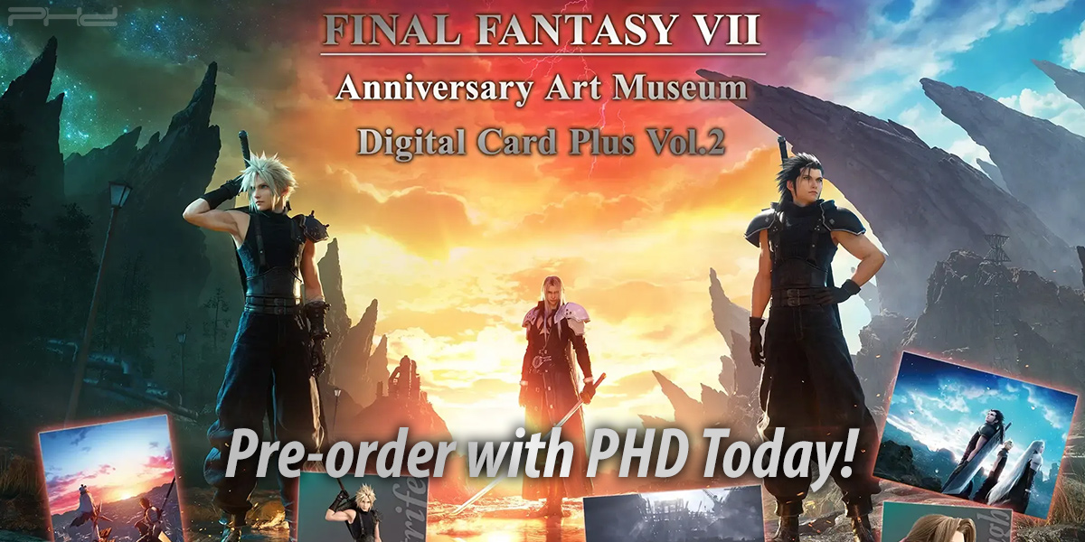 Final Fantasy VII Anniversary Art Museum Digital Card Plus Vol.2