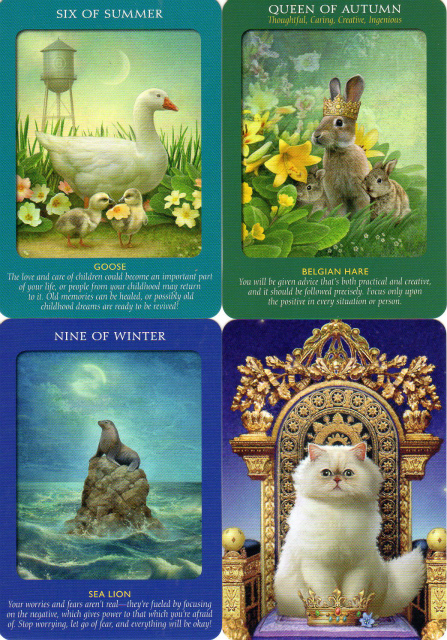 アニマルタロットカード （ドリーン・バーチュー）』（専用日本語解説