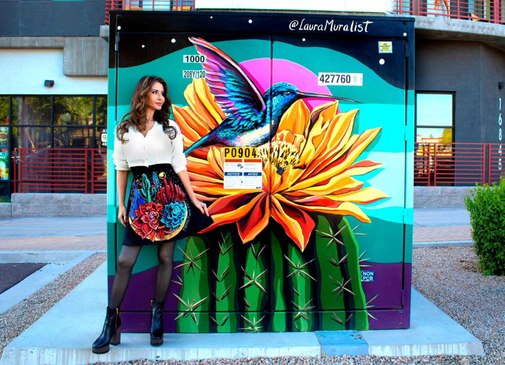 For Artist Laura Thurbon, Everything is a Canvas