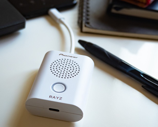 パイオニア、“ビデオ会議に最適”なスマホ/PC用スピーカーフォン「RAYZ
