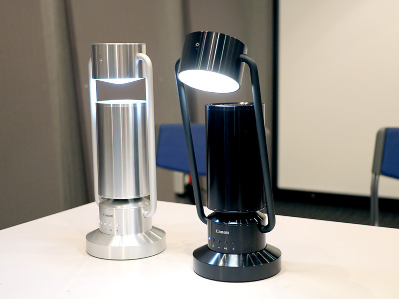 キヤノン、Bluetoothスピーカーを開発。新ブランド「albos」からライト