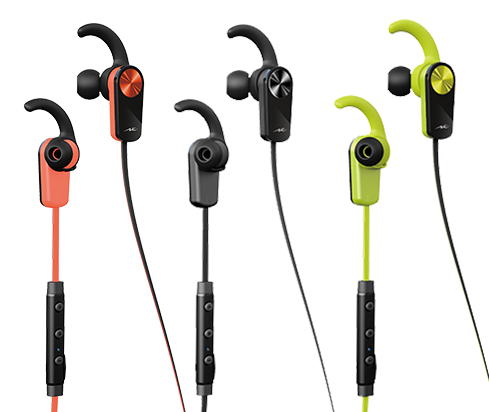 ラディウス、IPX5防滴仕様のBluetoothスポーツイヤホン「HP-BTF01