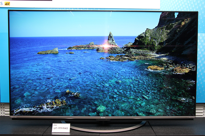 シャープ、画質・音質を高めた“4K AQUOS”ハイグレードモデル「LC
