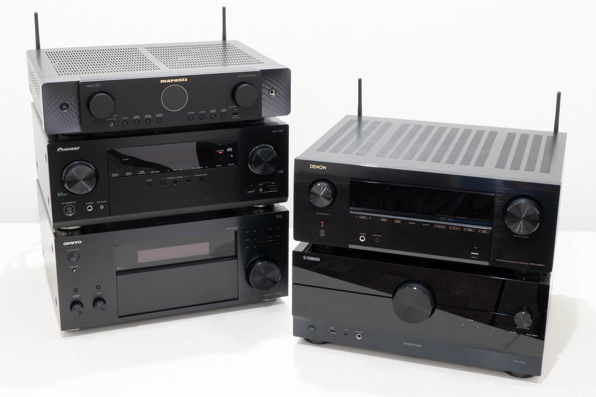 激戦区のスタンダードクラスAVアンプ、入門機よりも一段上の高音質