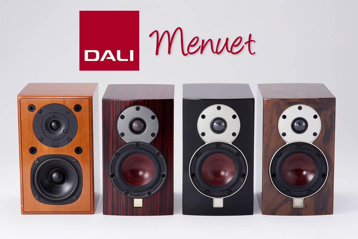 王道の2ウェイブックシェルフ・DALI「MENUET」。歴史的モデルから最