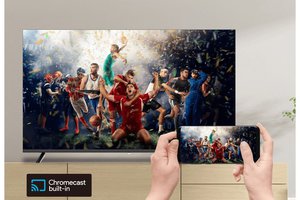 ゲオ、3万円台の4K/HDR対応チューナーレステレビ。43型/50型の2モデル