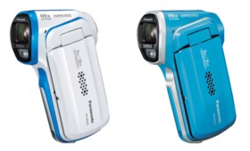 パナソニック、防水・耐衝撃対応の「HX-WA30」など“デジタルムービー
