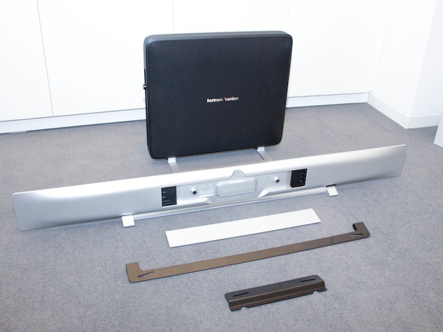 画像2 - harman/kardon、超薄型サウンドバー「SABRE SB35」 － サブ