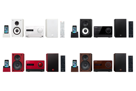 パイオニア、カラバリ豊富なBluetooth対応CDミニコンポ「X-CM35