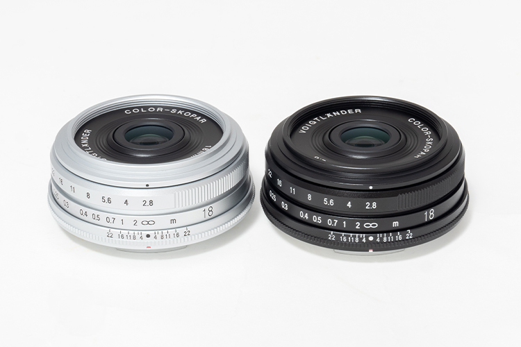 パンケーキスタイルの広角レンズ、フォクトレンダー「COLOR-SKOPAR