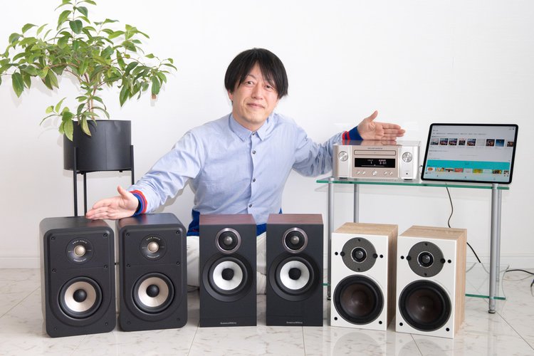 どれが好み？ 一番人気のミニコンポ「M-CR612」を“売れ筋スピーカー”3