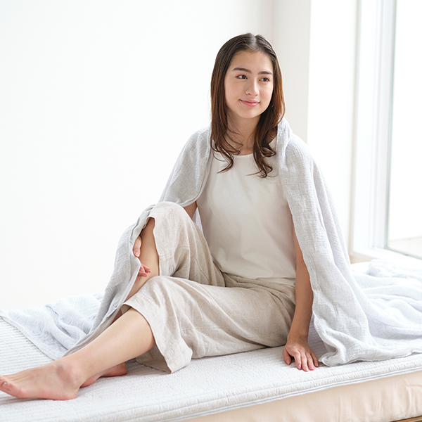 星のやすらぎ ガーゼ＆パイルケット カバーリングタイプ | ファイテン