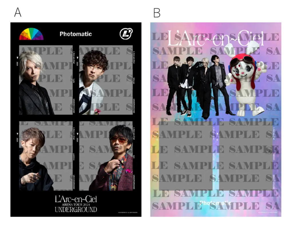 L'Arc-en-Ciel」イベントコラボでメンバーと2ショットセルフ写真を（7