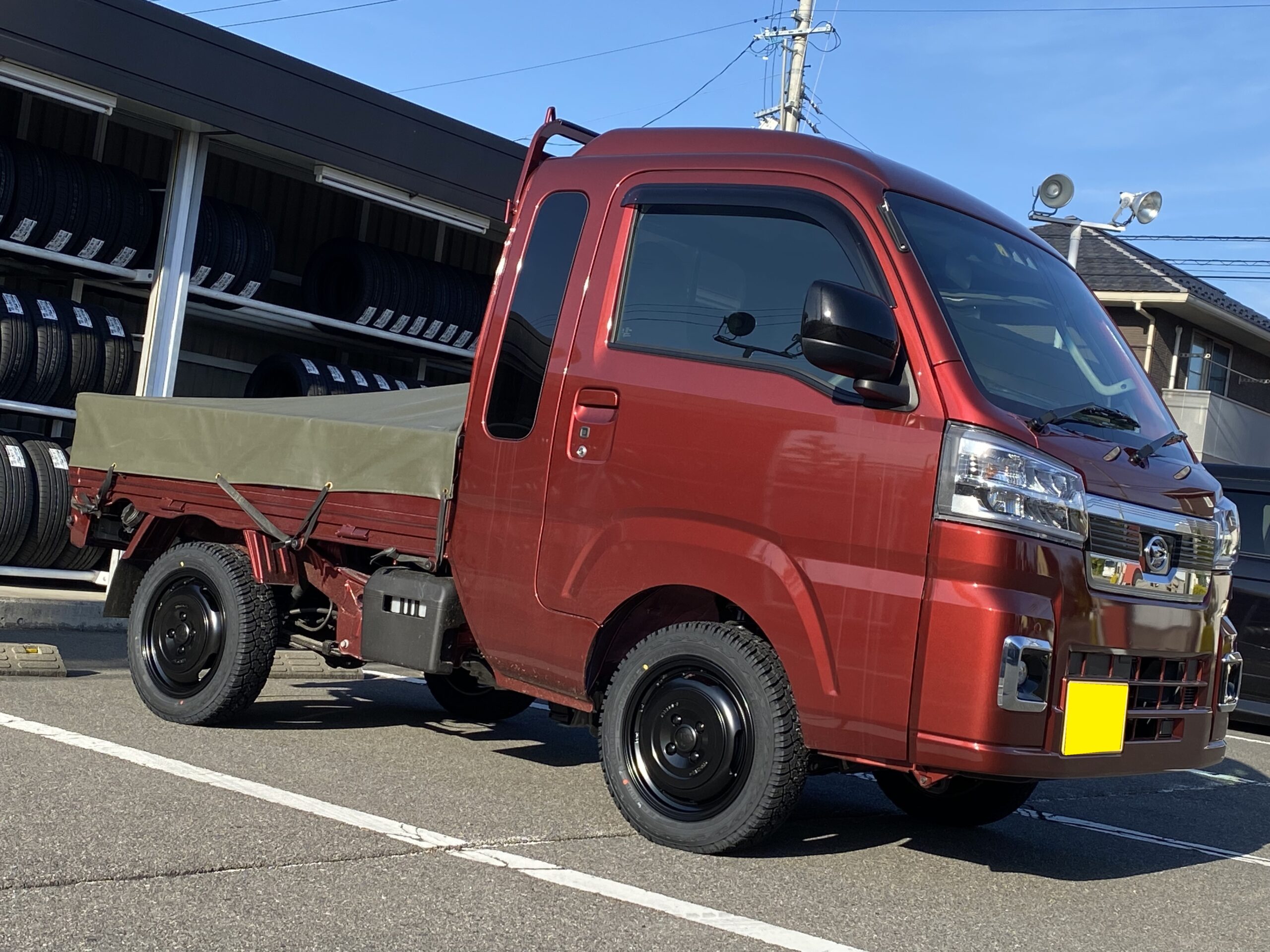 ハイゼットジャンボ×XTREME-J ジャーニー | タイヤはピットイン