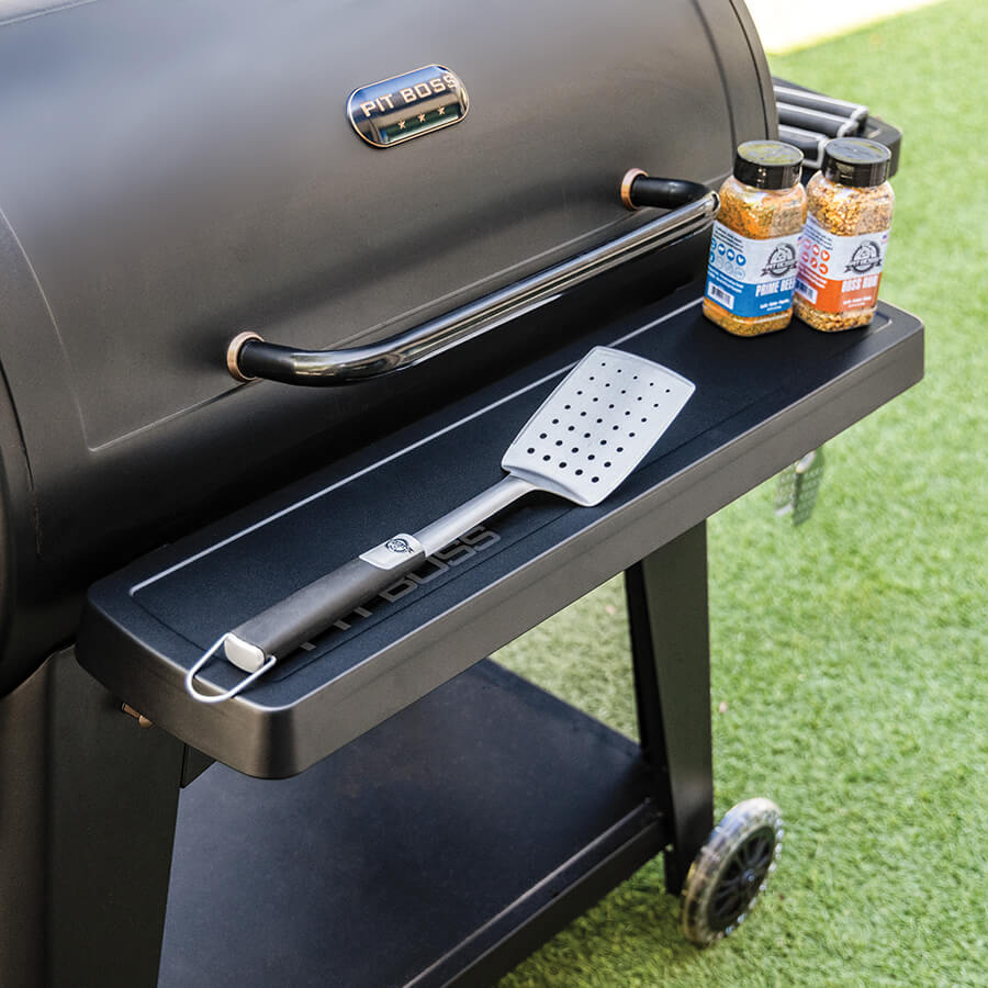 Austin XL Pellet Grill Front Shelf | Pit Boss Grills Upgrades