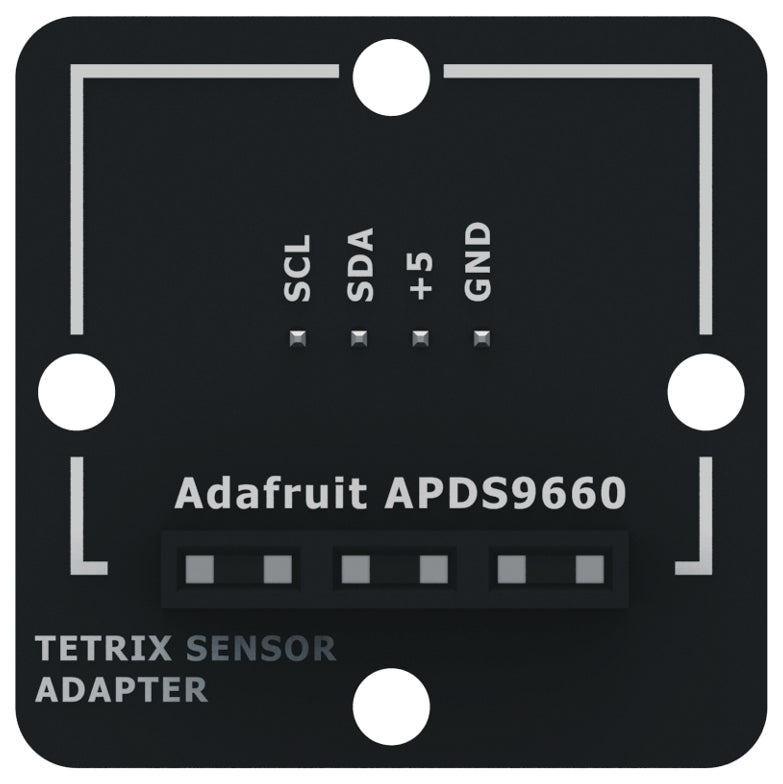 Add Adafruit Proximity Sensing to TETRIX Robotics Builds